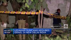 Video: Ledakan Guncang Kedubes Israel Di New Delhi India