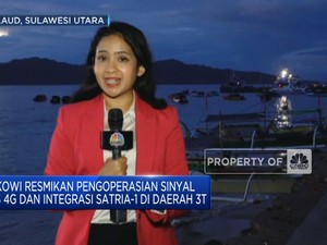 Pemerataan Akses Internet, Jokowi Resmikan BTS 4G Di Talaud