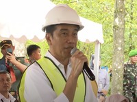 Saat Jokowi Tes Akses Internet 4G dari Talaud Sulawesi Utara