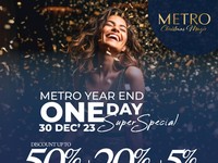 METRO Kasih Year End Promo, Serbu Pesta Diskon Hingga 70%!