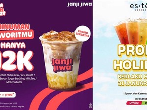 Serbu! 5 Promo Minuman Spesial Akhir Tahun, Ada Boba hingga Kopi Susu