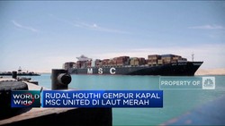 Video: Serangan Drone Houthi Sasar Pelabuhan Israel