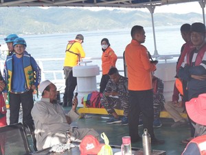 Basarnas Setop Pencarian 2 Korban Kapal Tenggelam di Mamuju