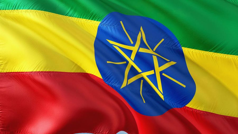 Bendera ethiopia. (Dok. Pixabay)
