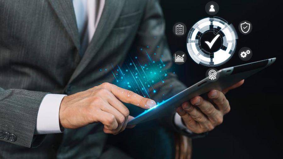 Ilustrasi bisnis digital