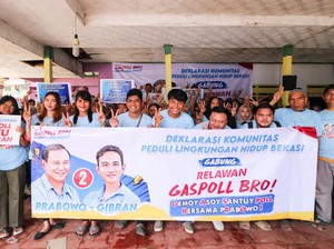 Komunitas Peduli Lingkungan Hidup di Jabar Nyatakan Dukungan ke Prabowo-Gibran