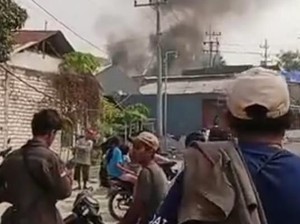 Kesaksian Warga Usai Ledakan di Kamal Bangkalan: Jalanan Ini Gelap Hitam!