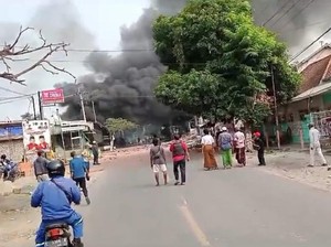 Ledakan Maut Mortir Perang di Bangkalan