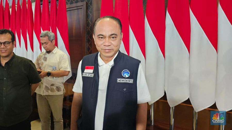 Menkominfo Budie Arie Setiadi. (²©²ÊÍøÕ¾/Kartini Bohang)