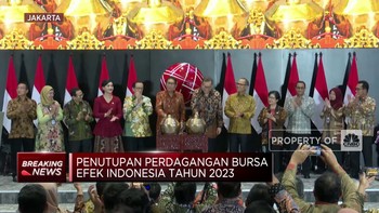 Video: Perdagangan BEI Tahun 2023 Resmi Ditutup
