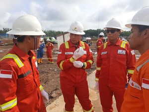SKK Migas Sidak Proyek Seleraya Belida Dorong Percepatan Lifting Migas