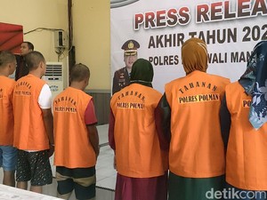 Polisi Tangkap 6 Penipu Modus Gadai Sawah Bodong Rp 560 Juta di Polman