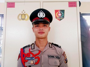 Getirnya Hidup Bernad Ervander, Kini Lulus Bintara Polri-Ingin Cari Makam Ibu