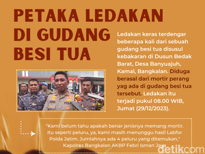 Petaka Ledakan di Gudang Besi Tua