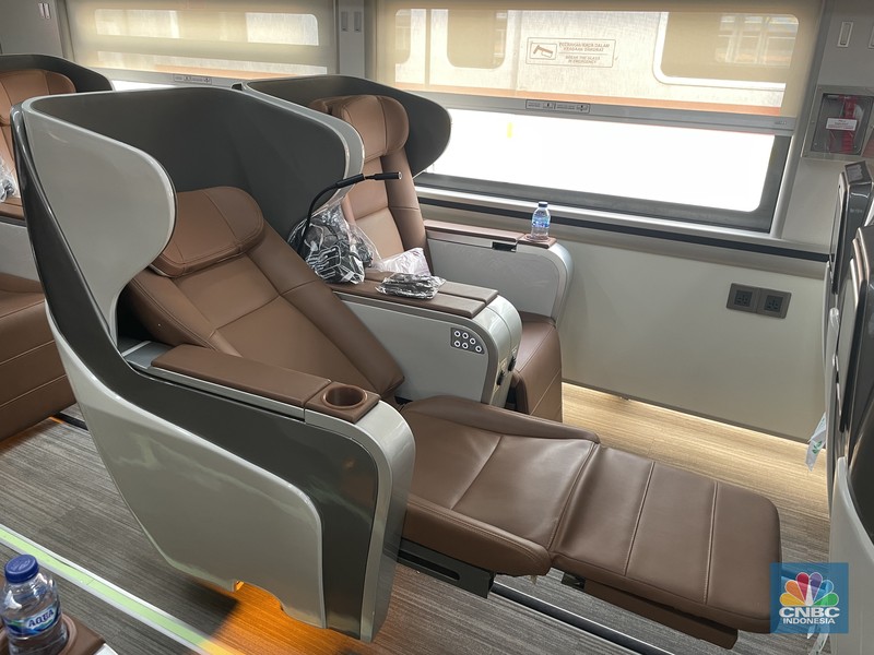 PT Kereta Api Indonesia (Persero) meluncurkan Kereta New Generation. (CNBC Indonesia/Fitriyah Said)