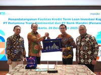 PTK Kantongi Fasilitas Kredit Rp279,27 M dari Bank Mandiri