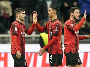 AC Milan Vs Sassuolo: Pulisic Menangkan Rossoneri