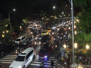 Lalu Lintas Kota Malang Naik 2 Kali Lipat Jelang Pergantian Tahun 2024