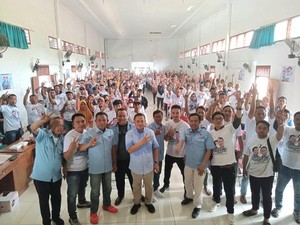 Persatuan Buruh Kabupaten Pati Deklarasi Dukung Prabowo-Gibran