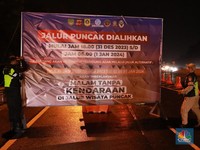 Detik-Detik Tahun Baru 2024, Jalur Puncak Ditutup Total