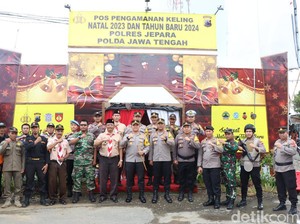 Pastikan Keamanan Saat Liburan, Polisi Pantau Lokasi Wisata di Jepara