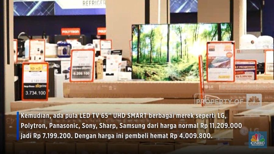 Program diskon besar-besaran hingga 50% + 20% hadir kembali di Transmart. Pesta diskon Transmart Full Day Sale kembali digelar hari ini Minggu, 31 Desember 2023.