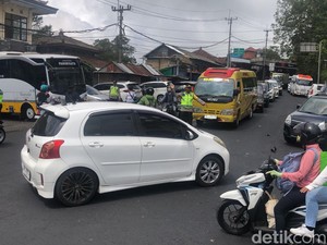 Libur Tahun Baru dan Arus Balik Wisatawan Bikin Kintamani Macet