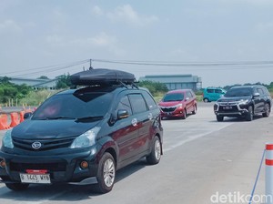 Ribuan Kendaraan Penuhi Exit Tol Kuncen Klaten, Mayoritas dari Jogja