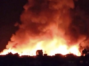 Usai Diguncang Gempa, 100 Bangunan di Jepang Hangus Terbakar