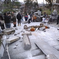 Potret Gempa Dahsyat Porak-porandakan Jepang, 6 Tewas