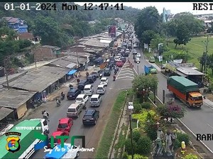 Libur Tahun Baru, Lalu Lintas Menuju Pantai di Lampung Padat Merayap