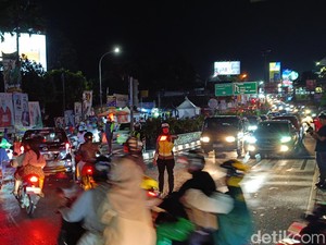 One Way Puncak Bogor Berakhir, Lalin Normal 2 Arah Malam Ini