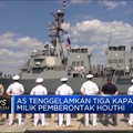 Video: AS Tenggelamkan 3 Kapal Milik Pemberontak Houthi