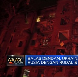 Balas Dendam, Ukraina Gempur Rusia Dengan Rudal & Roket