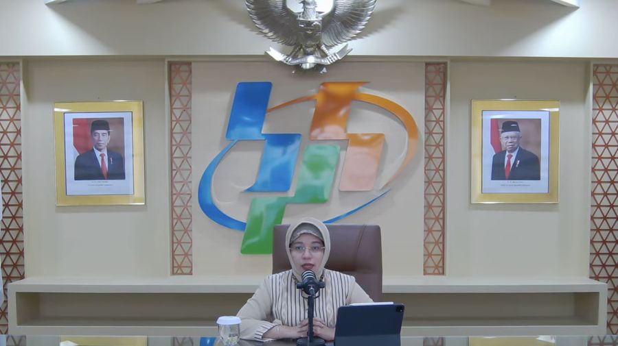 Plt Kepala Badan Pusat Statistik (BPS) Amalia A. Widyasanti