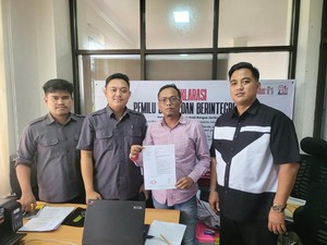 Dugaan Perusakan Baliho Prabowo-Gibran di Lahat Sumsel Dilaporkan