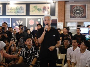 Bertemu Milenial di Jateng, Ganjar Bicara Kesetaraan di Dunia Pendidikan