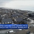 Video: Jepang Diguncang Gempa M7,4, Alarm Tsunami Berbunyi