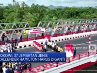 Jokowi Resmikan 3 Jembatan di Jateng Senilai Rp251 Miliar