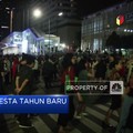 Kemeriahan Pesta Tahun Baru di Jakarta