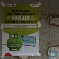 Liquefied Petroleum Gas (LPG) bersubsidi tabung 3 kilogram (kg) di pangkalan resmi LPG 3 kg Pertamina di Kawasan Jakarta, Selasa (2/1/2024). (CNBC Indonesia/Tri Susilo)