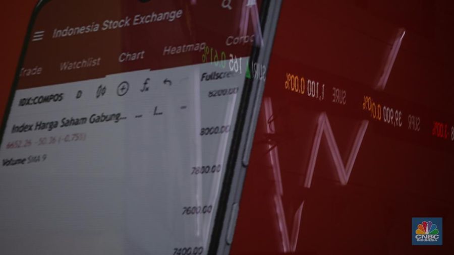 Pembukaan BEI 2024 (CNBC Indonesia/Faisal Rahman)