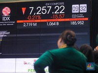 IHSG Merosot Nyaris 1% ke 7.200, Ini Penyebabnya