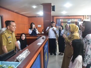 Hari Pertama Kerja di Tahun 2024, Pj Gubernur Sumsel Sidak 3 Tempat