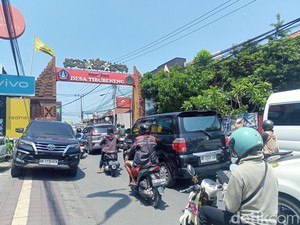 Libur Nataru Berakhir, Lalin ke Canggu Tetap Padat Merayap