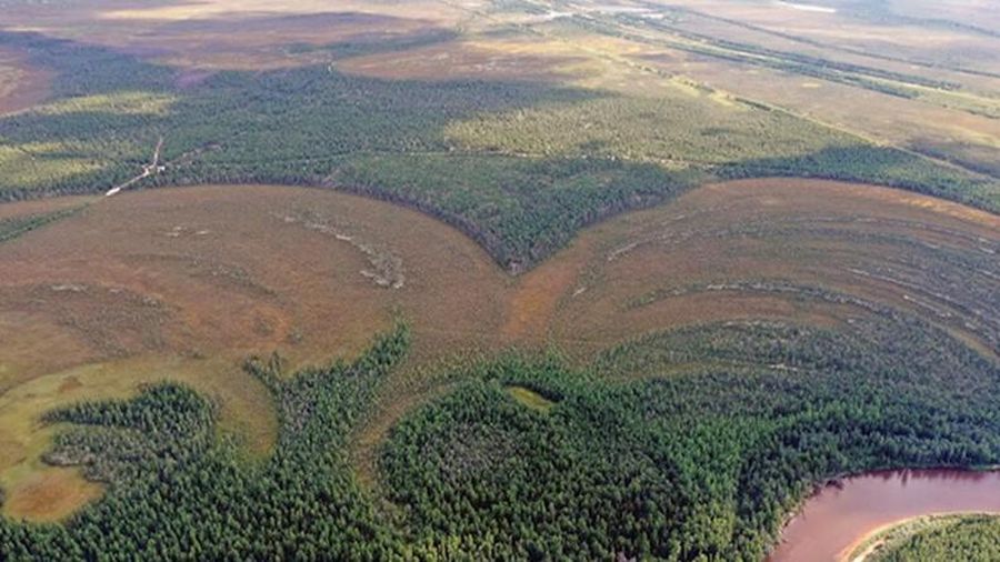 Situs benteng di Taiga, Siberia