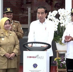 Jokowi Resmikan Terminal Bus, Hapus Jejak Soal Preman!