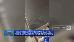 Video: Terowongan Tol Cisumdawu Aman Dilewati Pascagempa