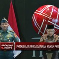 Video: Wapres Ma'ruf Amin Buka Perdagangan Saham Perdana 2024