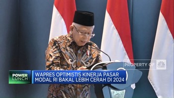 Wapres Optimistis Kinerja Pasar Modal RI Lebih Cerah di 2024